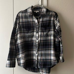 Madewell plaid top